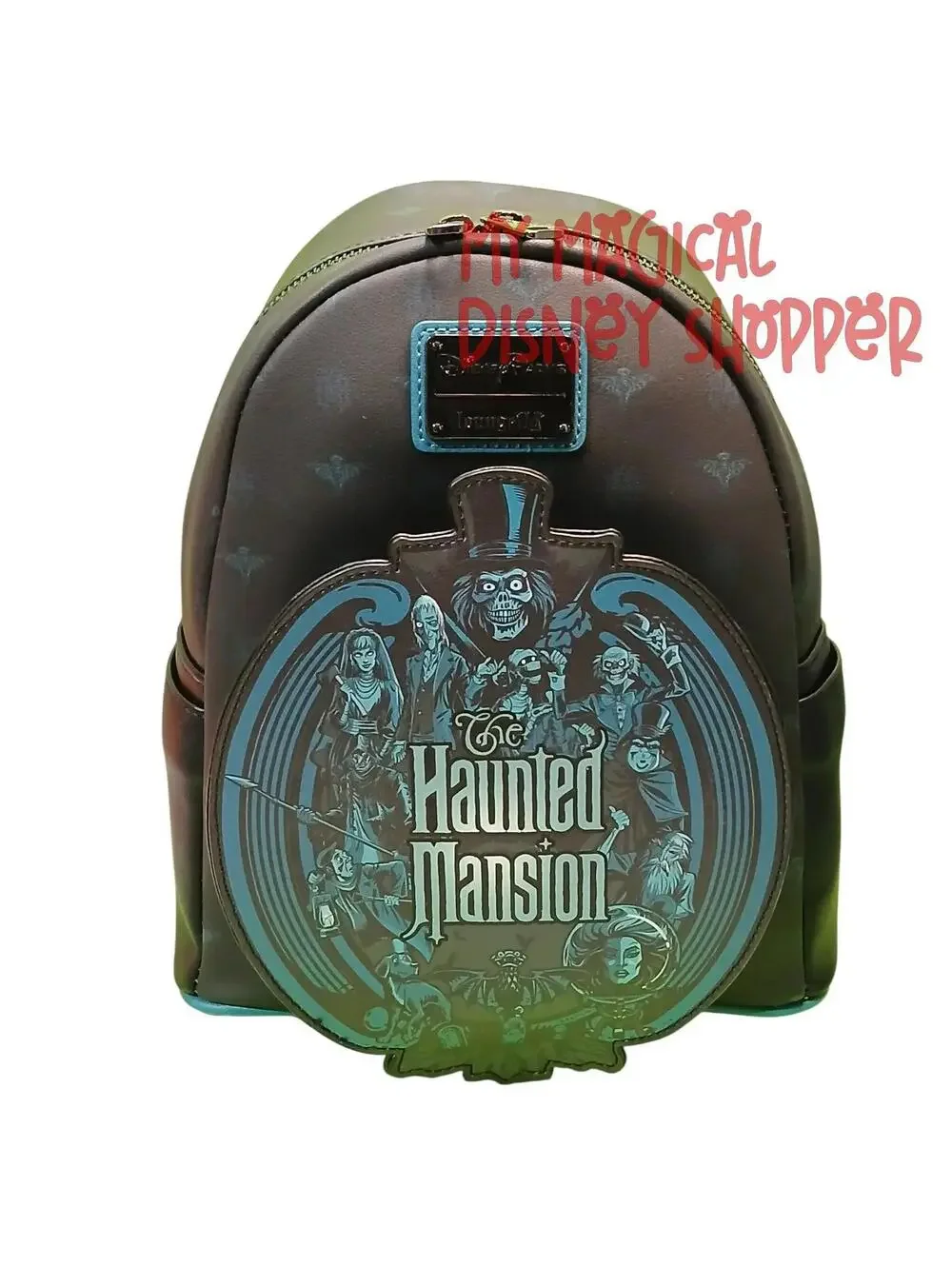 The Haunted Mansion Hitchhiking Ghosts Loungefly Backpack